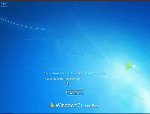 error en windows 7